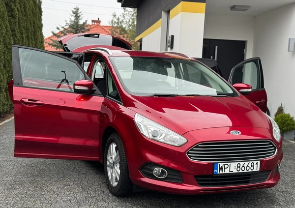 Ford S-Max cena 63500 przebieg: 199000, rok produkcji 2017 z Płock małe 704